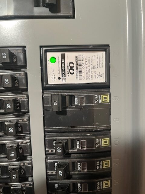 Surge Protection Install Example